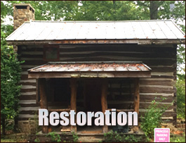 Historic Log Cabin Restoration  Wayne County, Kentucky